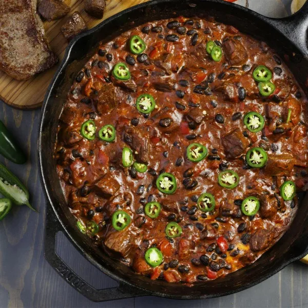 Dip Van Chili En Biefstuk Van De Oklahoma Ranchers