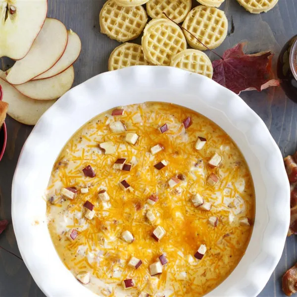 Vermont Bacon en Ahornsiroop Dip