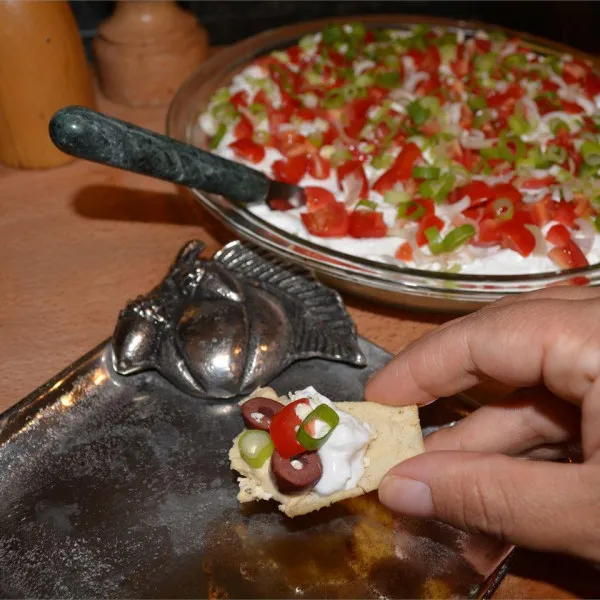 Griekse Dip van 7 Lagen