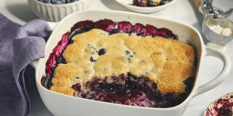 De Beste Blauwe Bessen Crumble
