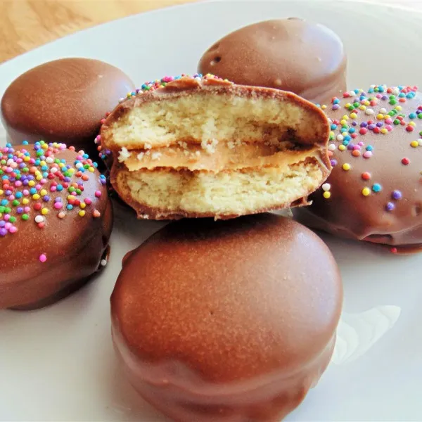 Chocolade- en Pindakaasempanadas