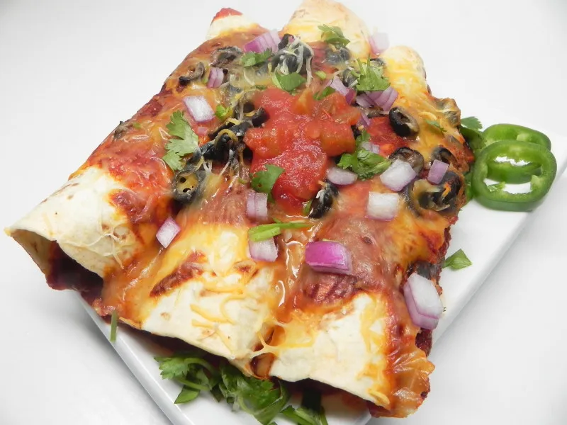 Gemakkelijke Vegetarische Enchiladas