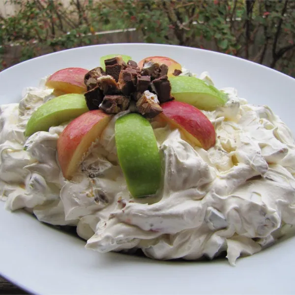 Chocoladesalade Met Caramel En Noten
