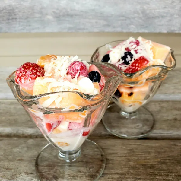 Fruitensalade met Malibu® rum