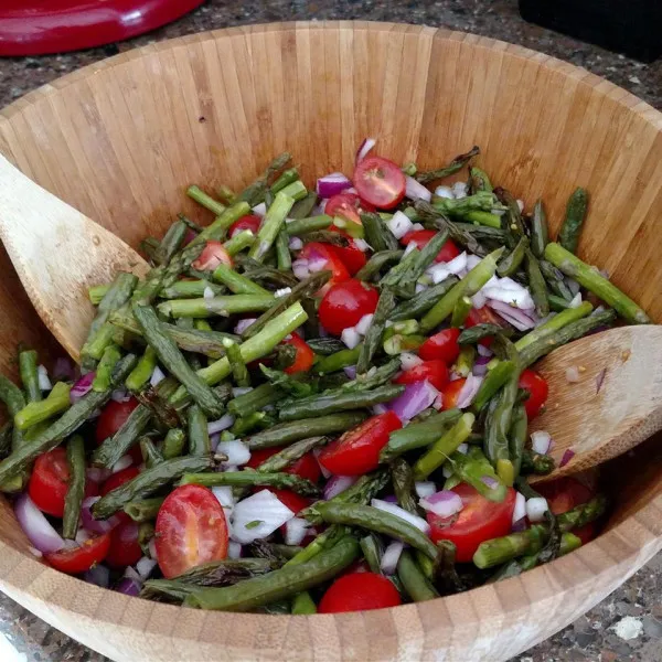Groene Bonen En Asperges Salade