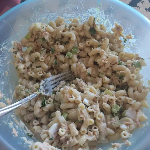 Oude macaronsalade
