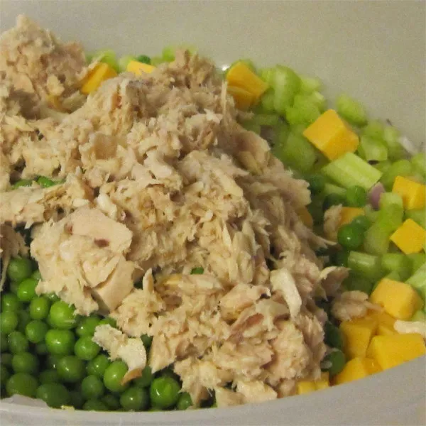 Oma Wells' Macaroni Salade met Tonijn