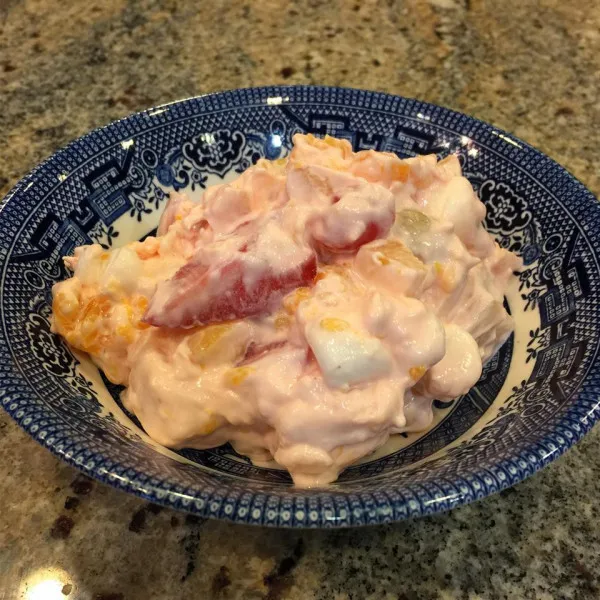Chris' Hawaïaanse Fluff Salade