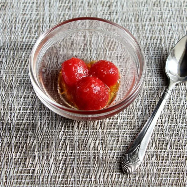 Kersentomaat Salade "Naakt"