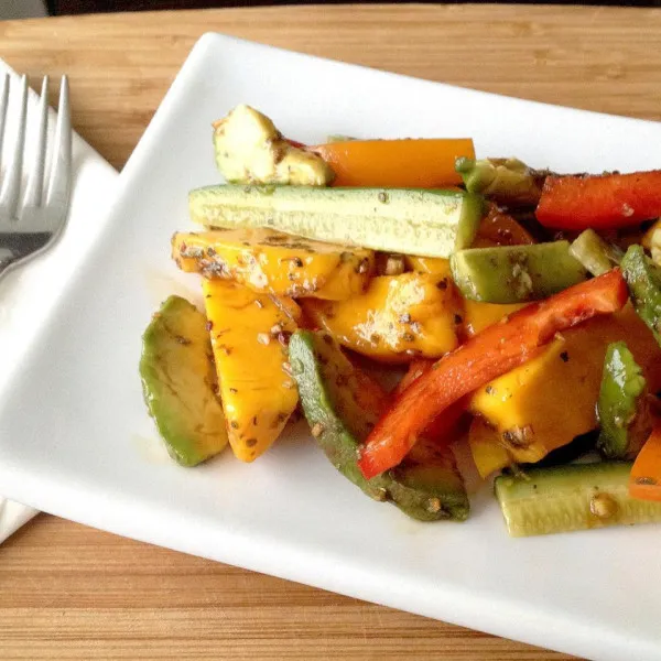 Griekse Mango Salade