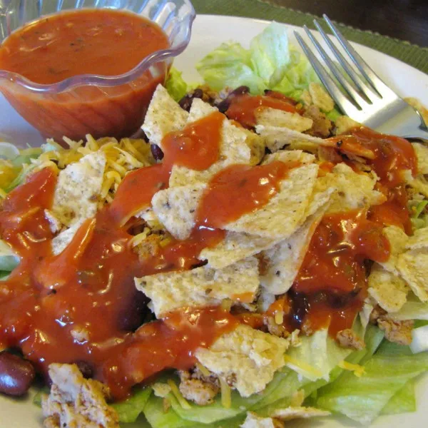 Mexicaanse Chips Salade