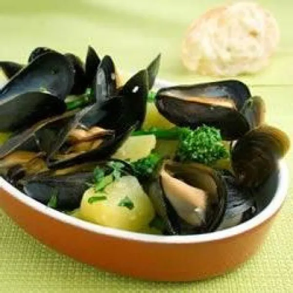 Mosselenstoofpot Met Aardappelen
