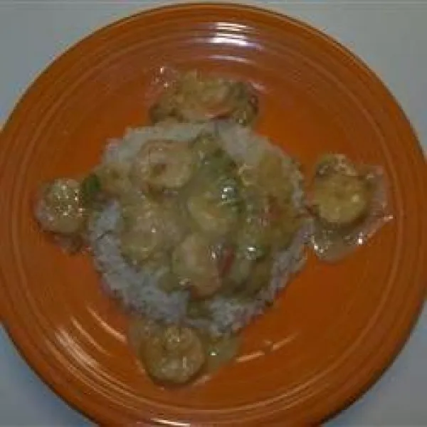 Etouffee Van Langoustines Met Champignonroom
