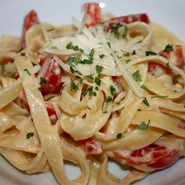 Fettuccine Met Zoete Paprika En Cayennepeper