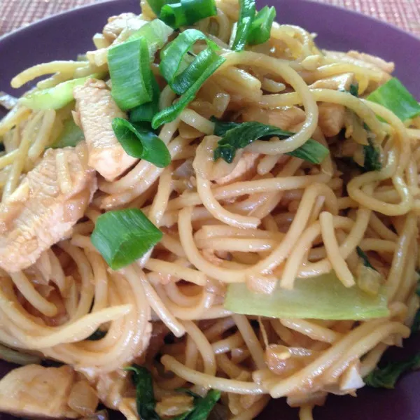 Aziatische Noodles Om Mee Te Nemen