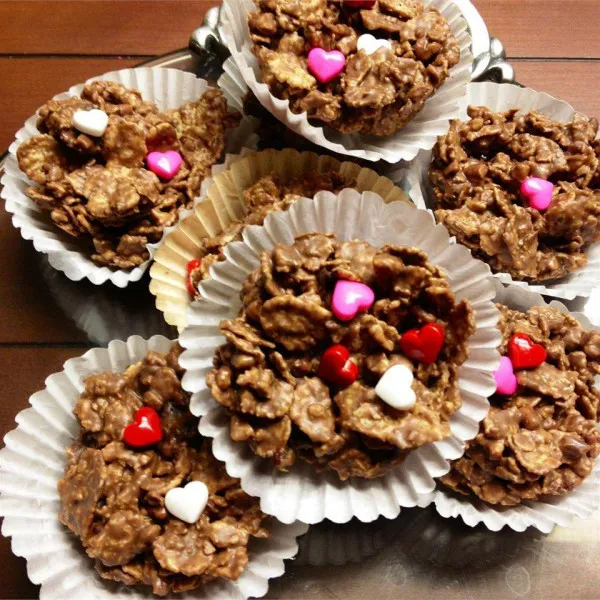 Chocoladekoekjes Met Pinda Clusters