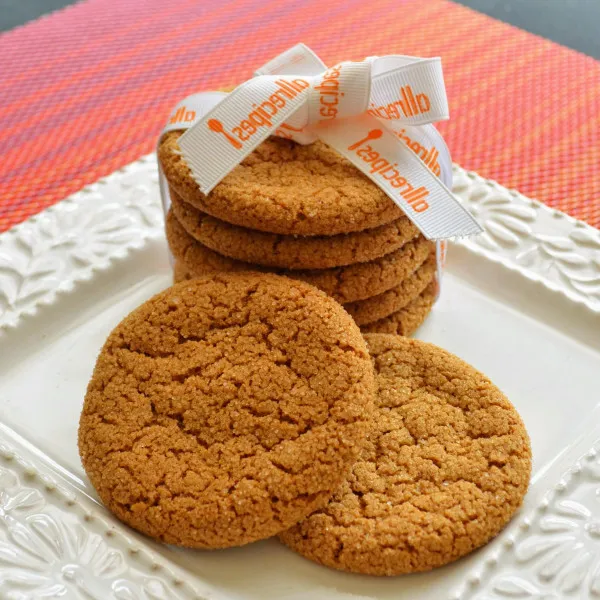 Knapperige Melassekoekjes