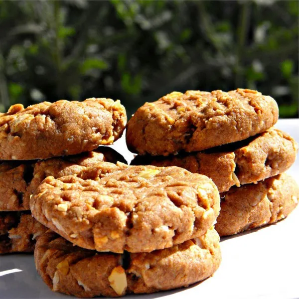 Havermoutkoekjes Met Pindakaas
