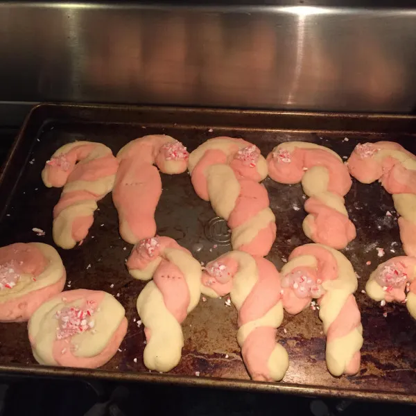 Pepermuntstokkoekjes II