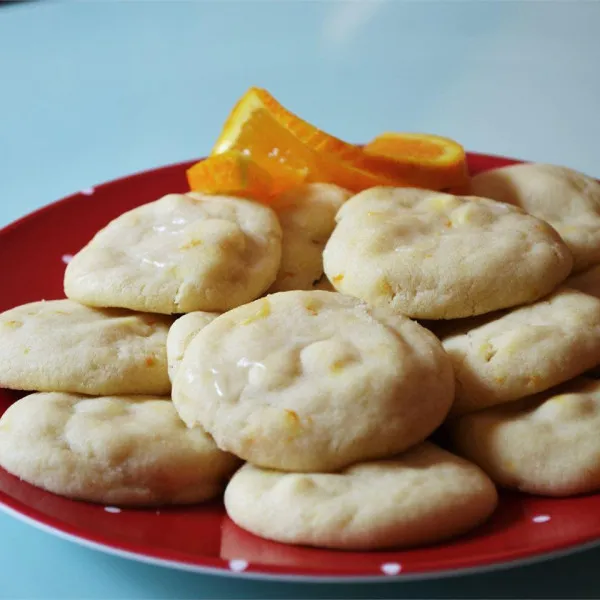 Beltane Koekjes Met Witte Chocolade En Sinaasappel