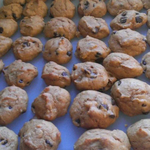 Pompoenkoekjes met chocoladeschilfers II