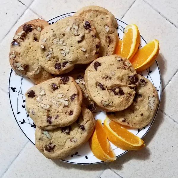 Chocolade- en Sinaasappelkoekjes