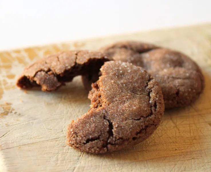 Chocolade Caramelgevulde Koekjes
