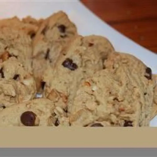 Pindakaaskoekjes Met Chocoladestukjes
