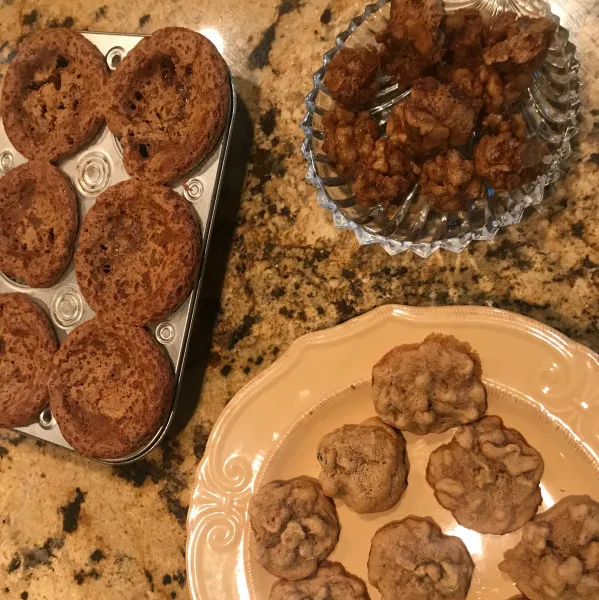 Zwarte Walnootkoekjes II