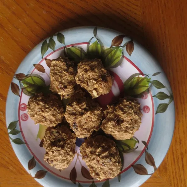 Bananen, Havermout en Tarwezemelen Koekjes