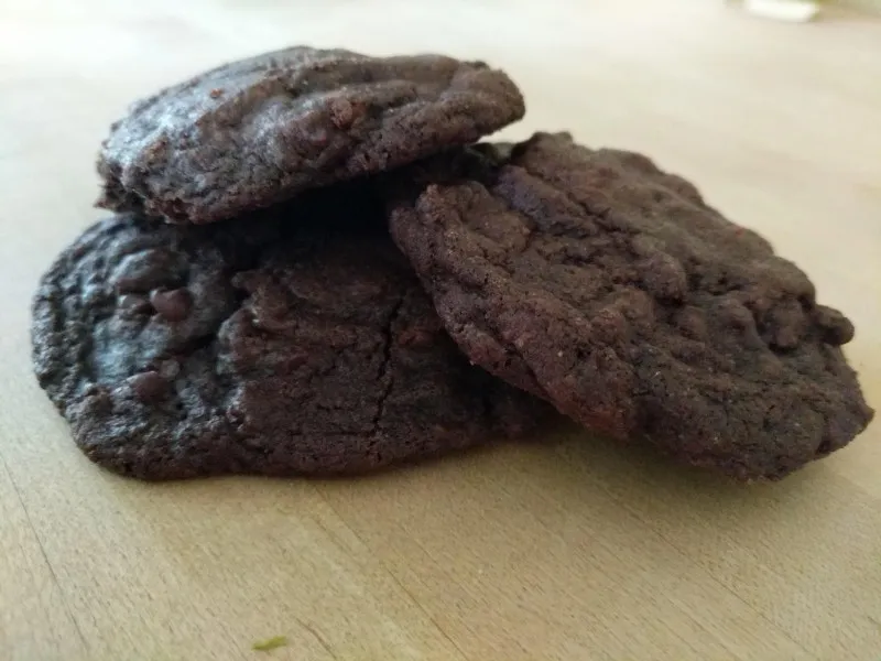 Dubbele Chocolade En Munt Koekjes