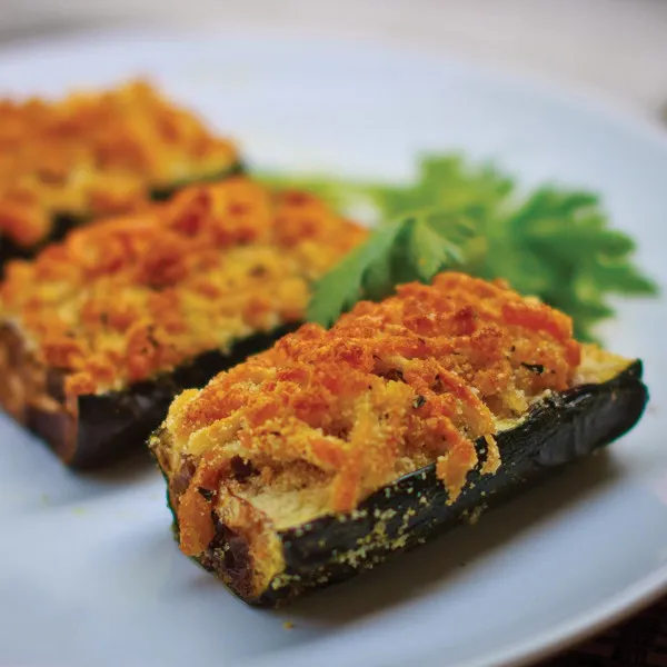 Gegratineerde Courgette