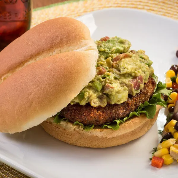 Kalkoenburger Met Guacamole