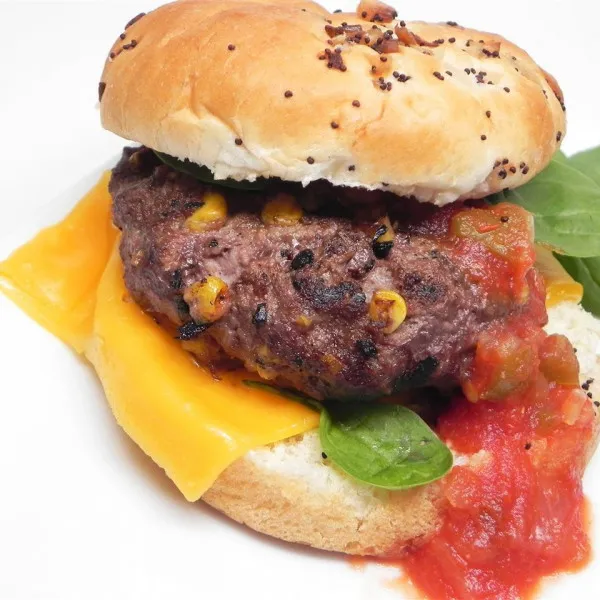 Maïs- en Komijnburgers