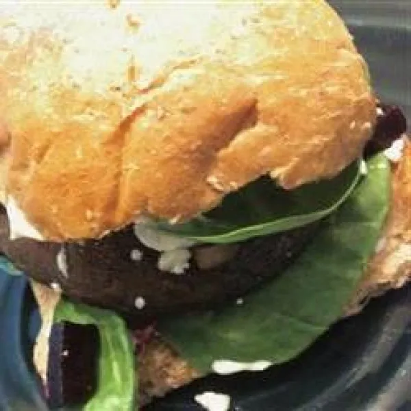 Portobello Burgers met Geitenkaas