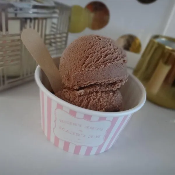 Chocolade-ijs