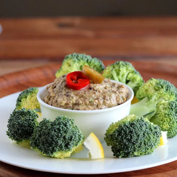 Hummus Van Zwarte Bonen Zonder Tahini