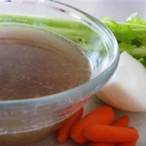 Indrukwekkende Kippenbouillon Met Kippenvlees