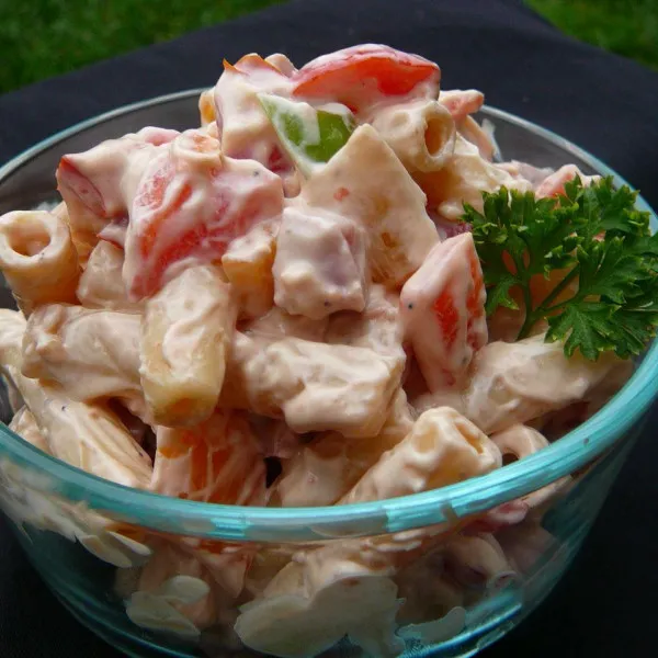 Indrukwekkende Pastasalade Met Ham