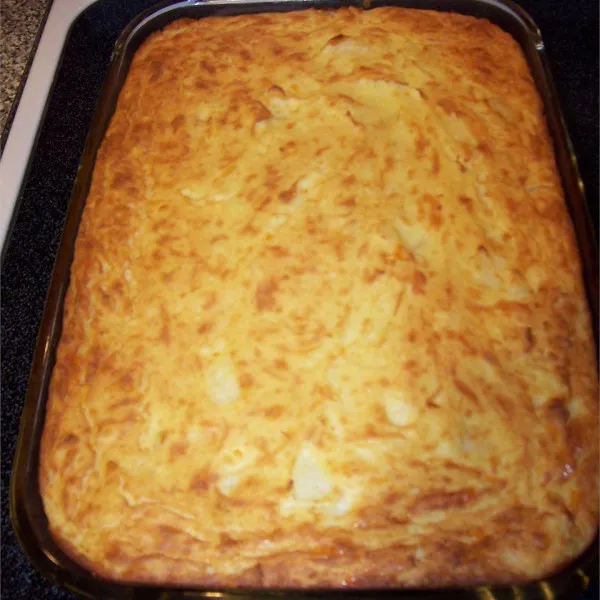 Kartoshnik Met Kaas En Uien