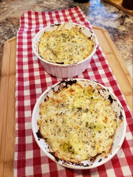 Individuele Lasagne Cacio en Pepe