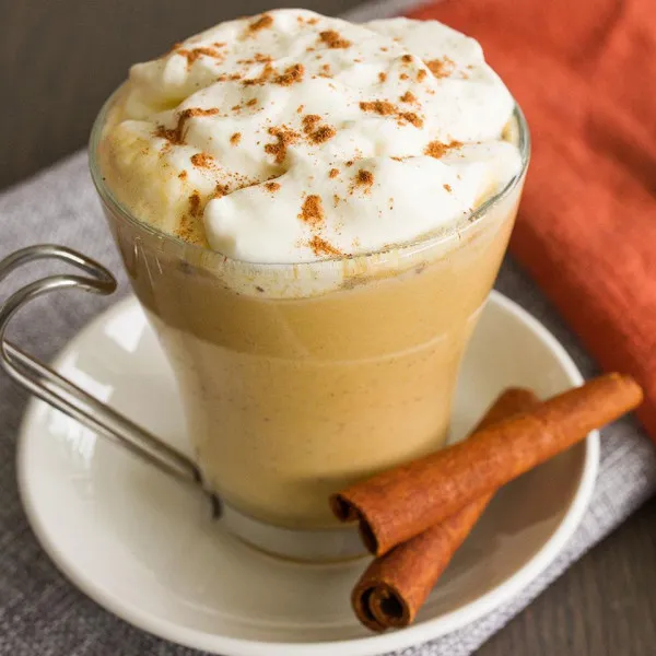Pompoen Latte Met Zoute Caramel