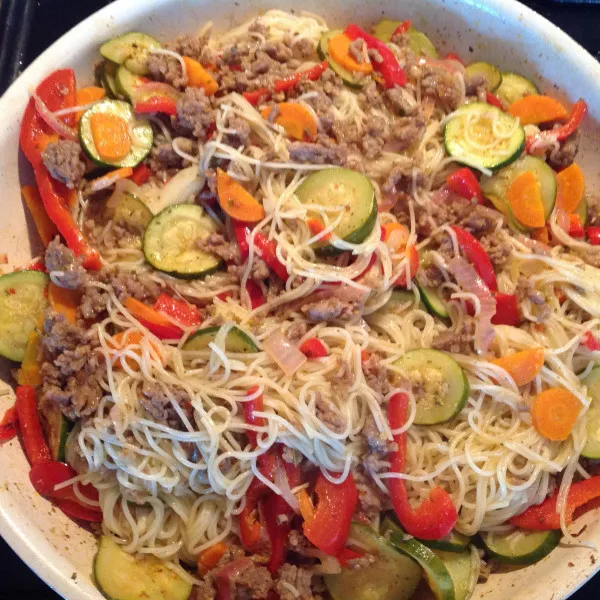 Linguini Met Groenten
