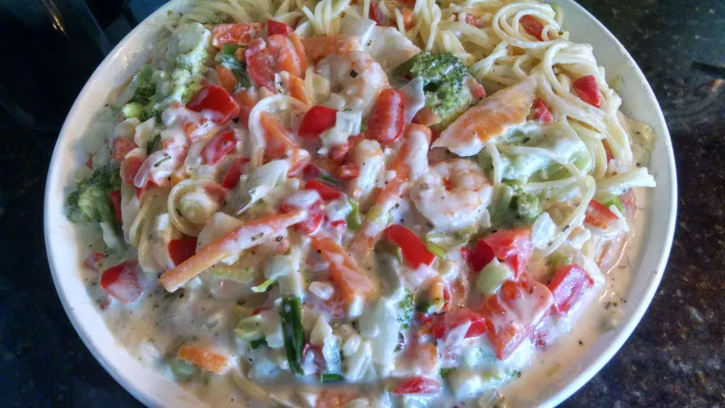 Linguini Met Zeevruchten