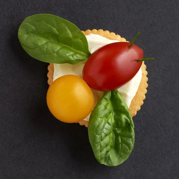 Romige Tomaten- en Spinazie Vuurvliegjes RITZ