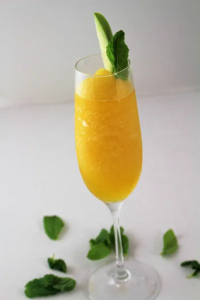 Bevroren Mango Bellini