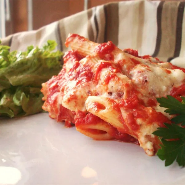 Manicotti Van Binnen Naar Buiten