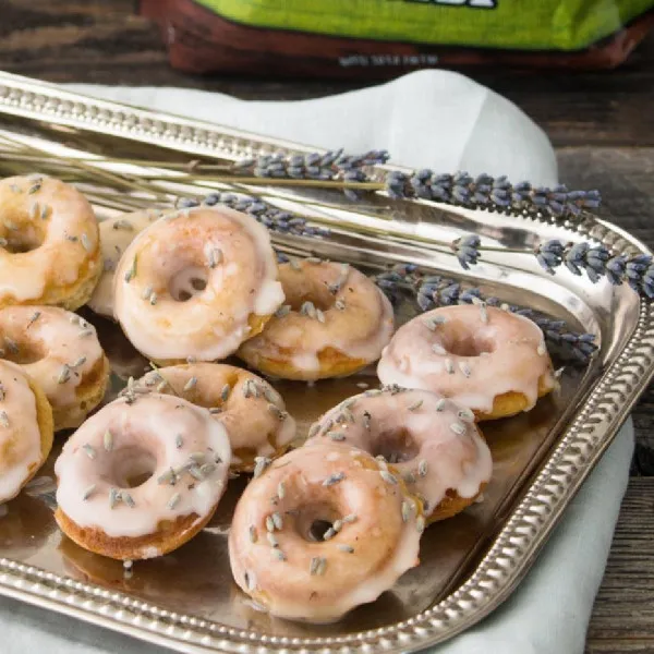 Mini Donuts Van Vanille En Lavendel
