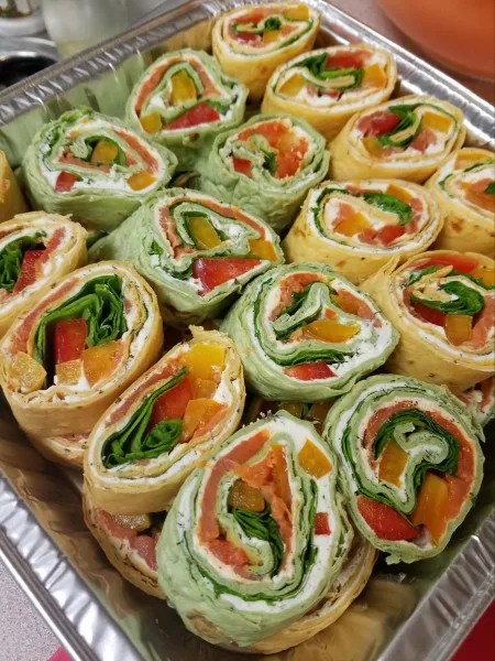 Gerookte Zalm Rolletjes