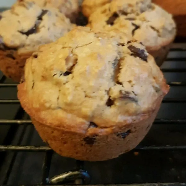 Havermout Muffins Met Chocolade Chips